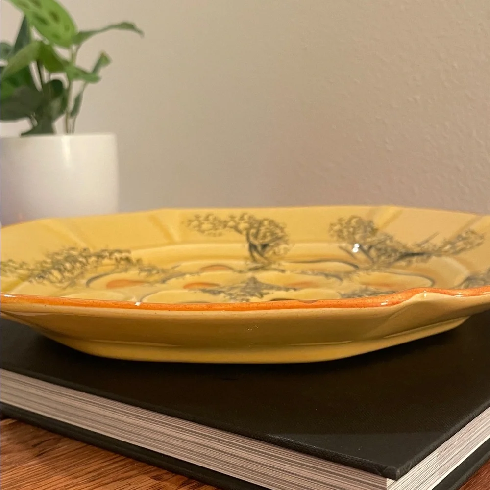 Vintage Designcraft Deviled Egg Plate – 11½